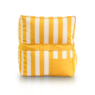 Outdor waterproof stripe pattern bean bag sofa chair