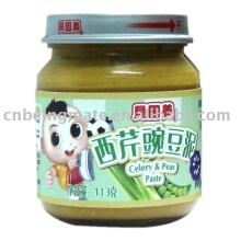 Purees and Mashes (Celery &amp; Peas Taste Stage 1)