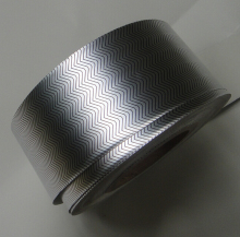 embossed aluminum foil paper roll for package
