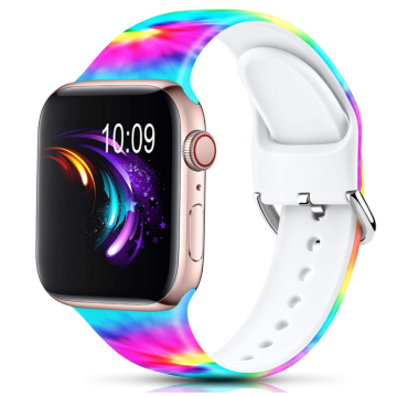 Modèle sans morceaux de silicone Strap Strap Apple Watch Strap