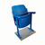 Football game plastic seats and portable bleacher seats