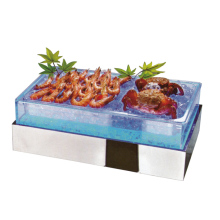 Commercial Seafood Ice Display Table