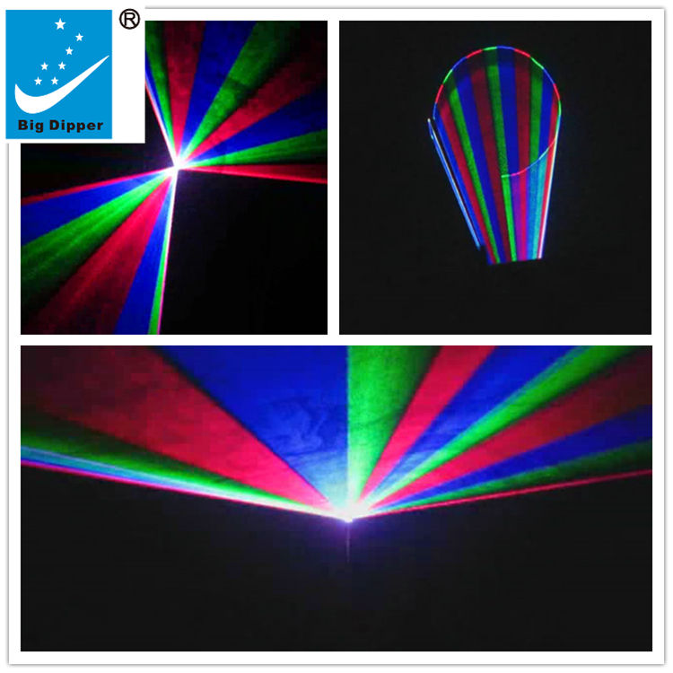 Big Dipper B2000 400mW RGB laser light for DJ Karaoke Ballroom KTV Disco Pub Theater Club Bar Shopping Mall Halloween Christmas