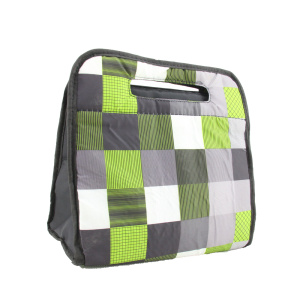 Fluorescent Green Eye Catching Printed Cooler Bag