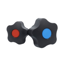 Male/FEMALE mode Stud Plastic Star Head Clamping Knob