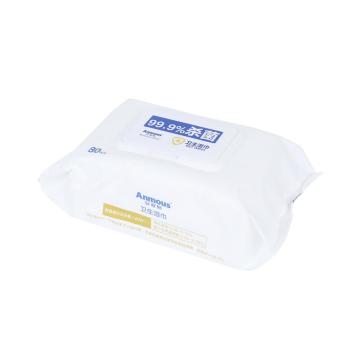 80 Blatt/Packung Maßgeschneiderte Desinfektionstücher Feuchttücher Hand-Gesichts-Reinigungs-Körper Feuchttücher