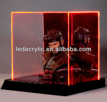 lighting display case