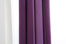 polyester cationic yarn striped curtains