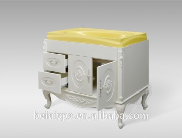 Hot bathroom corner cabinet, bathroom baby bathtub