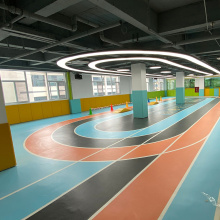 พื้น PVC Gym Flooring พื้นไวนิลพื้น PVC