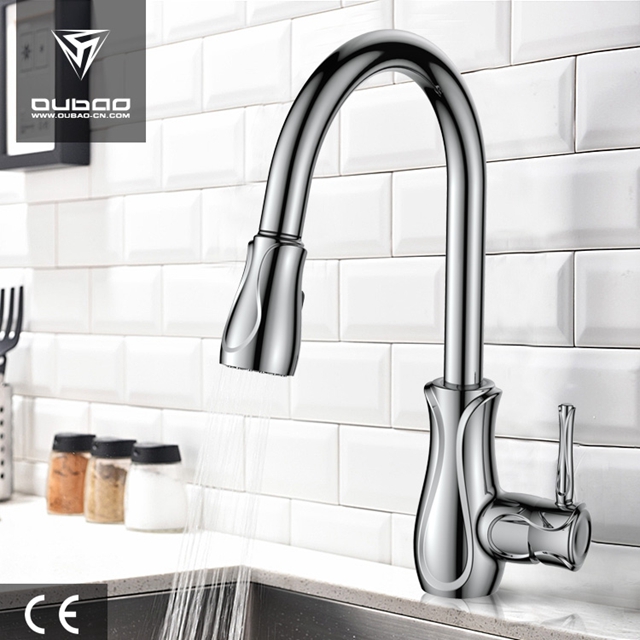 Pull Out Kitchen Faucet Ob D89