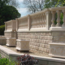 Modern european style marble banisters and railings for house