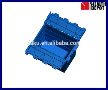 600x420x462mm Plastic Returnable Packaging Box with Lids