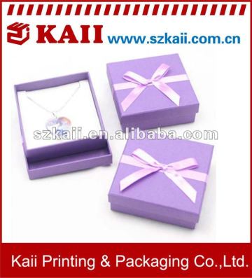 different styles jewellery paper box