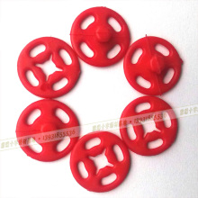 Plastic snap button fastener press button