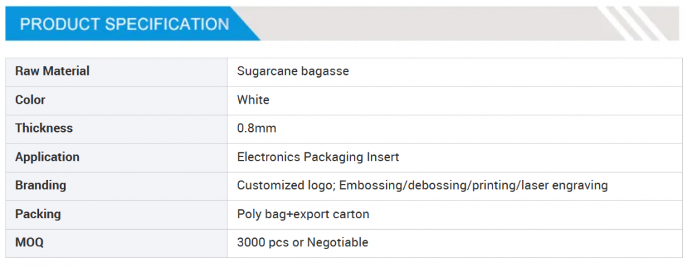 Electronics Packaging Insert