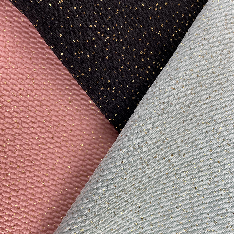 Wholesale New Shimmer Bullet Fabric Spandex In Stock Glitter Bullet Fabric For Bows
