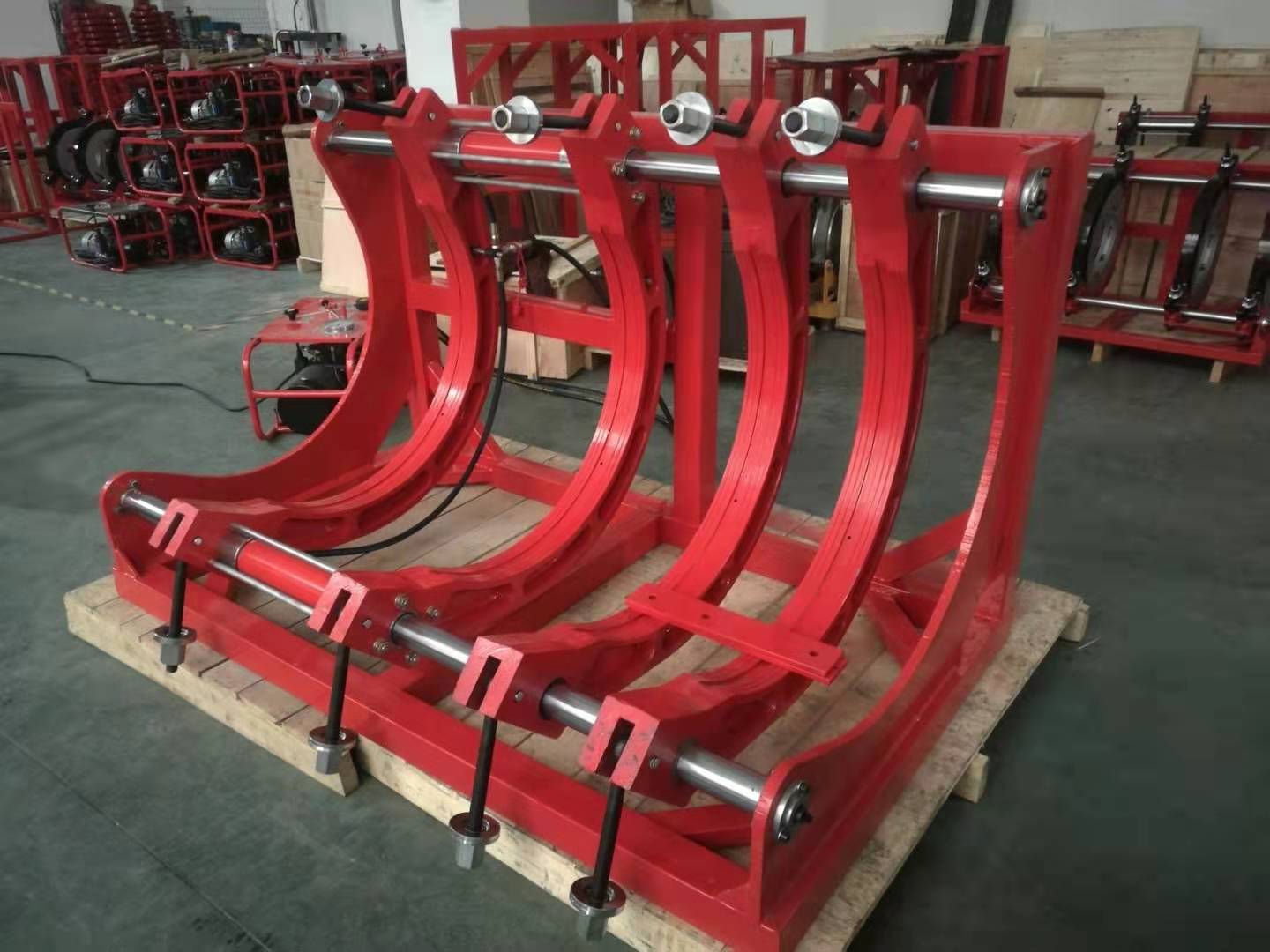 Hotool 355mm hydraulic butt fusion plastic hdpe pipe Welding machine Semi-automatic pe welders  butt fusion pipe heating plate