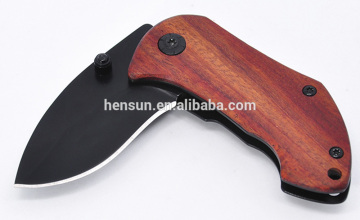 Mini Black Handle Folding Pocket Knives