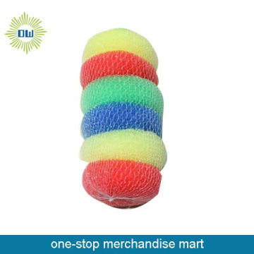 6pcs colorful plastic clean ball sets