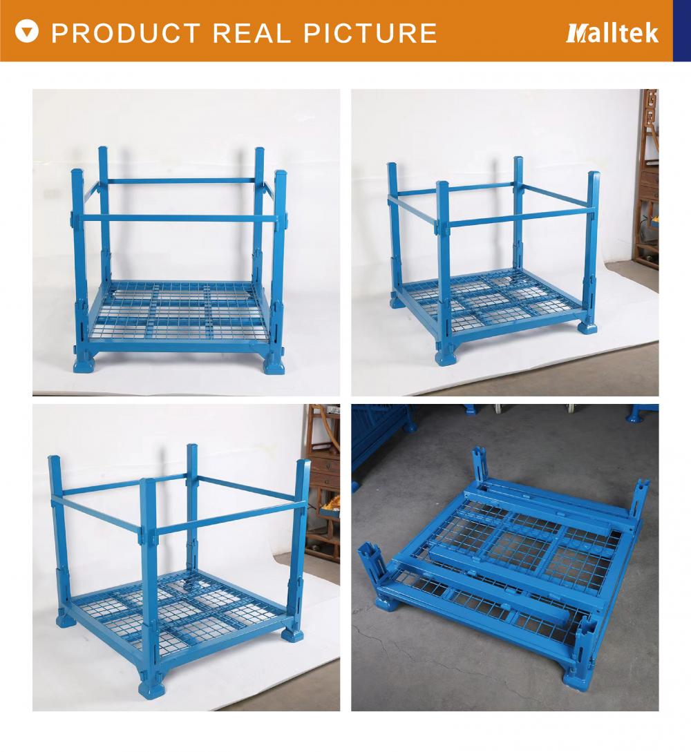 Foldable Clothes and Materials Rack Wire Container