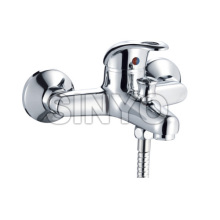 Single Lever Nickle Plated Bath Mixer