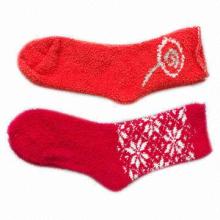 Women's wellness cozy home socks, warm, soft