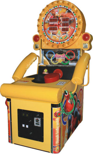 Olympic Boxing Match Amusement Arcade Machines With Electronic Coin Ma-qf300-5