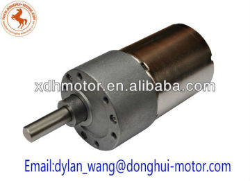 worm drive gear motor dc