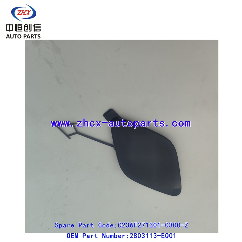 Пярэдняя накрыўная пласціна на бампер Front bumper hook cover plate