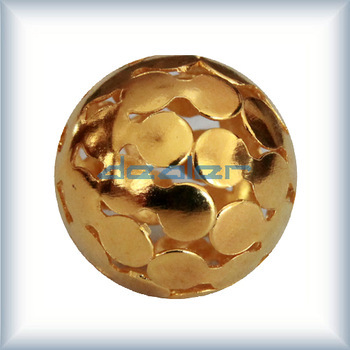 Golden architectural scale model golden metal ball for building model layout, N03-015,scale decorative metal mini ball