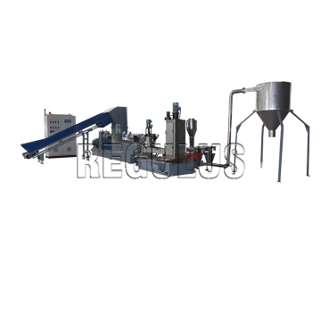 PP PE LLDPE Film Flake Bag Plastic Recycling Production Line