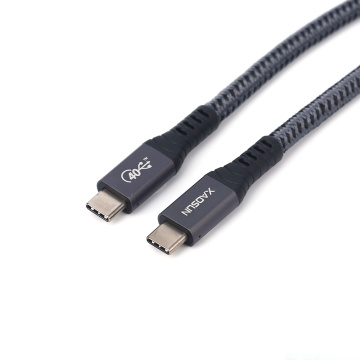 USB 4 Cable with 240W Charging and Display Support