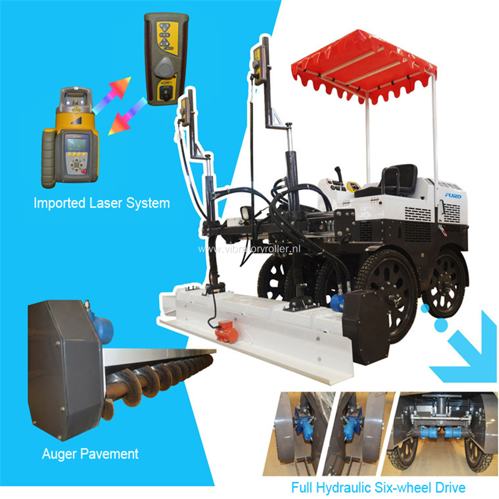 Trimble Laser Screed Concrete Floor Leveling Machine