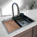 Brushed Surface Stainless Steel Single Bowl Kitchen Sink