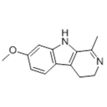 3H-pirido [3,4-b] indole, 4,9-di-hidro-7-metoxi-1- metil-CAS 304-21-2