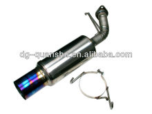 muffler/titanium muffler/muffler clamp