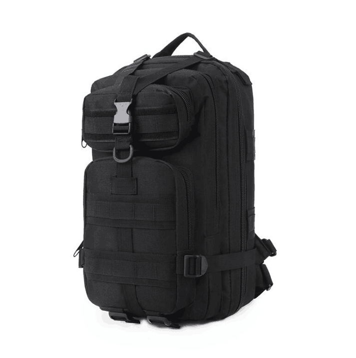 30L Camping Hiking Military Tactical Backpack, Expandable Small Lightweight Assault Pack MOLLE Combat Bug Out Bag for Outdoor