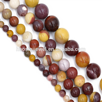 Trade assurance natural Egg Yellowstone loose stone beads for diy jewelry