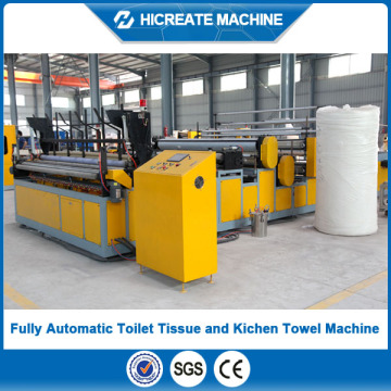 Automatique paper and kitchen towel roll machines