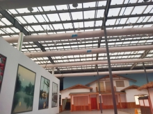 Fabric Ducts are Used in Indoor Ecological Gardens