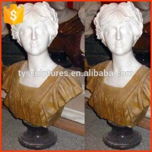 Life size western antique roman woman bust statues for decoration