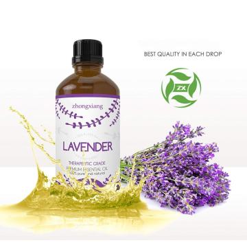 Etiqueta privada 100% puro aceite esencial de lavanda