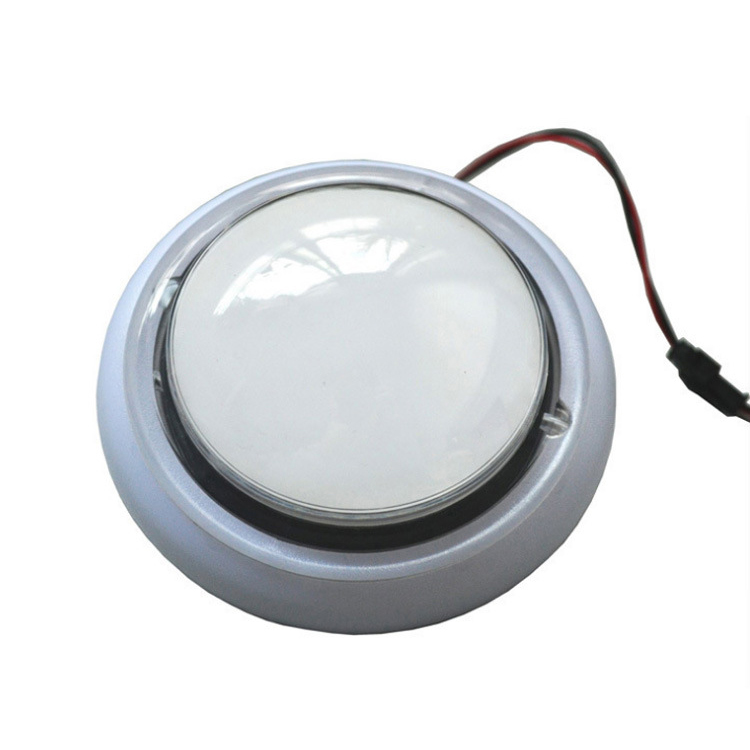 Большая 120 -миллиметровая аркадная кнопка со светодиодом