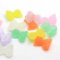 Produits de vente chaude Mini coloré petit ours en vrac résine Cabochons Kawaii Pastel dos plat autocollants pour artisanat bricolage décorations