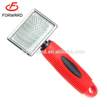 stainless steel pins universal curved pet brush