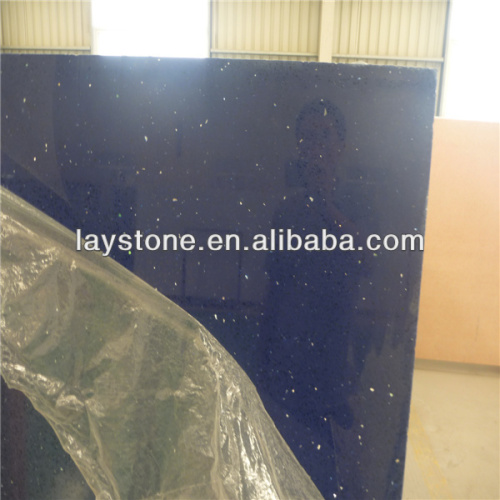 Beautiful blue artificial marble stone