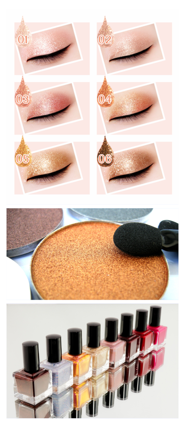 FORWARD 6304H Cosmetic Gold Mica Pearl Pigment Powder