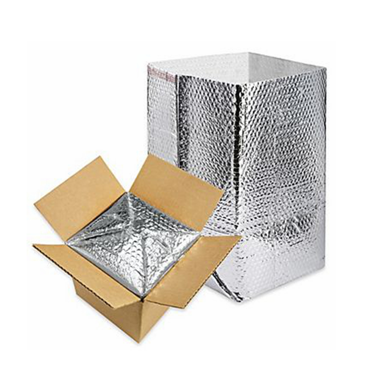 Foil Insulated Box Liners for Temperature Sensitive Products