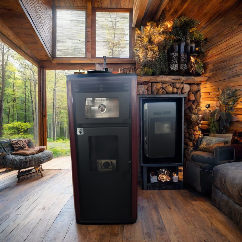 2024R Wood Pellet Stove Hot Selling in Europe